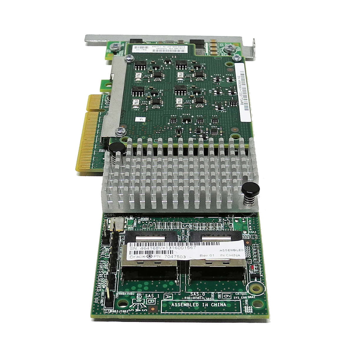 Sun-Oracle-SAS-6G-Dual-Port-PCIe-x8-RAID-Controlle-004.jpg Sun Oracle SAS 6Gb/s PCIe x8 RAID Controller 375-3701-01 + 2x miniSAS Kabel