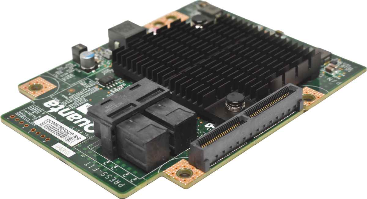 Quanta QCR Mezzanine Server RAID Controller MiniSAS 12GBs 35S2BMA0000 S2B QS3008