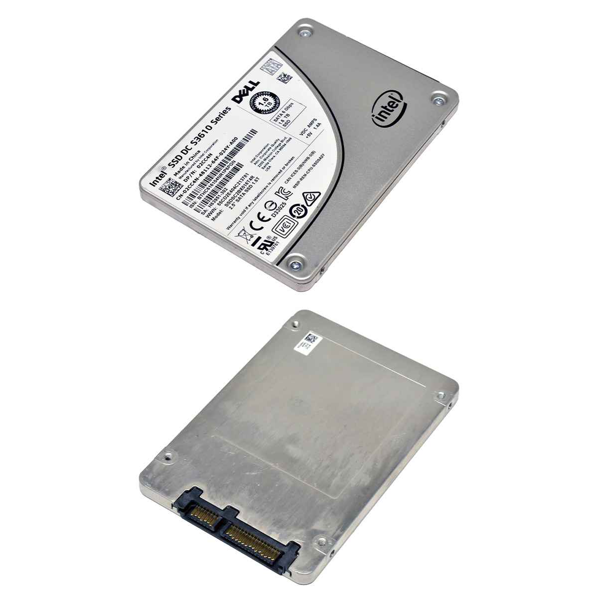 Intel DC S3610 Series 1.6 TB 2.5 Zoll SATA SSD 02CC4N SSDSC2BX16T4R Intel DC S3610 Series 1.6 TB 2.5 Zoll SATA SSD 02CC4N SSDSC2BX16T4R