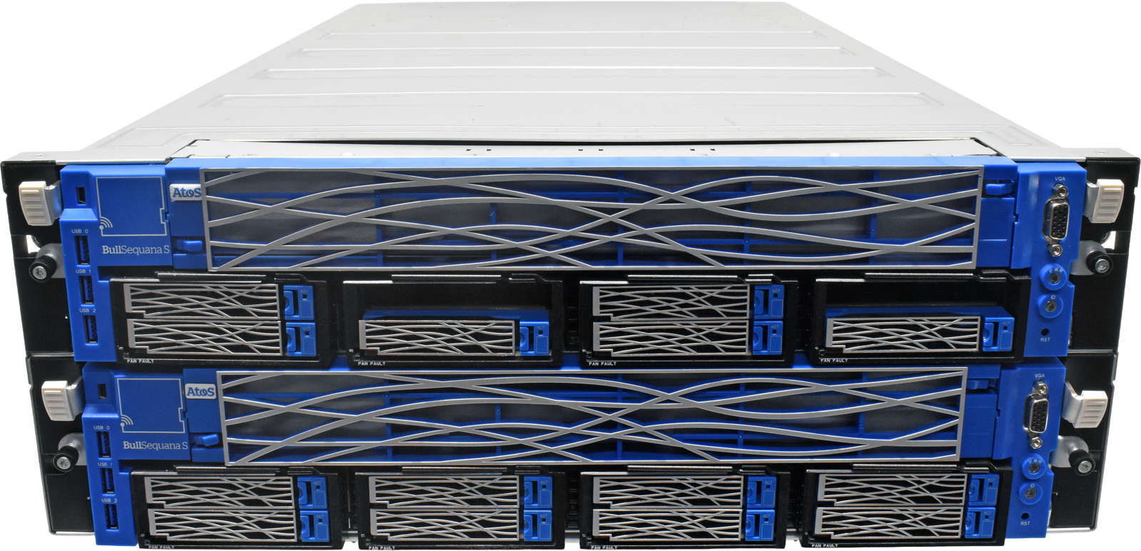 ATOS Bull Sequana S Blade System M3S2G4 2x MGMT Module 2x Blade 1x CX414A 2x Riser 4x PSU