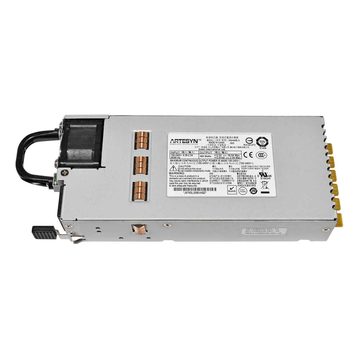 Artesyn Arista DS460S-3 Netzeil / PSU 460W für 7124 7050 7048 7050QX-32 Switch Artesyn Arista DS460S-3 Netzeil / PSU 460W für 7124 7050 7048 7050QX-32 Switch