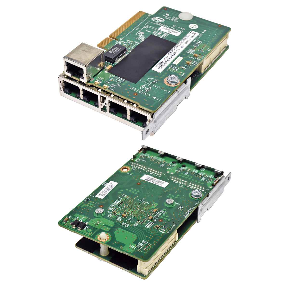 Intel G15234-350 Quad-Port RJ-45 GE NIC + Intel G16565-203 Carrier Card Single-Port RJ-45 GE Intel G15234-350 Quad-Port RJ-45 GE NIC + Intel G16565-203 Carrier Card Single-Port RJ-45 GE