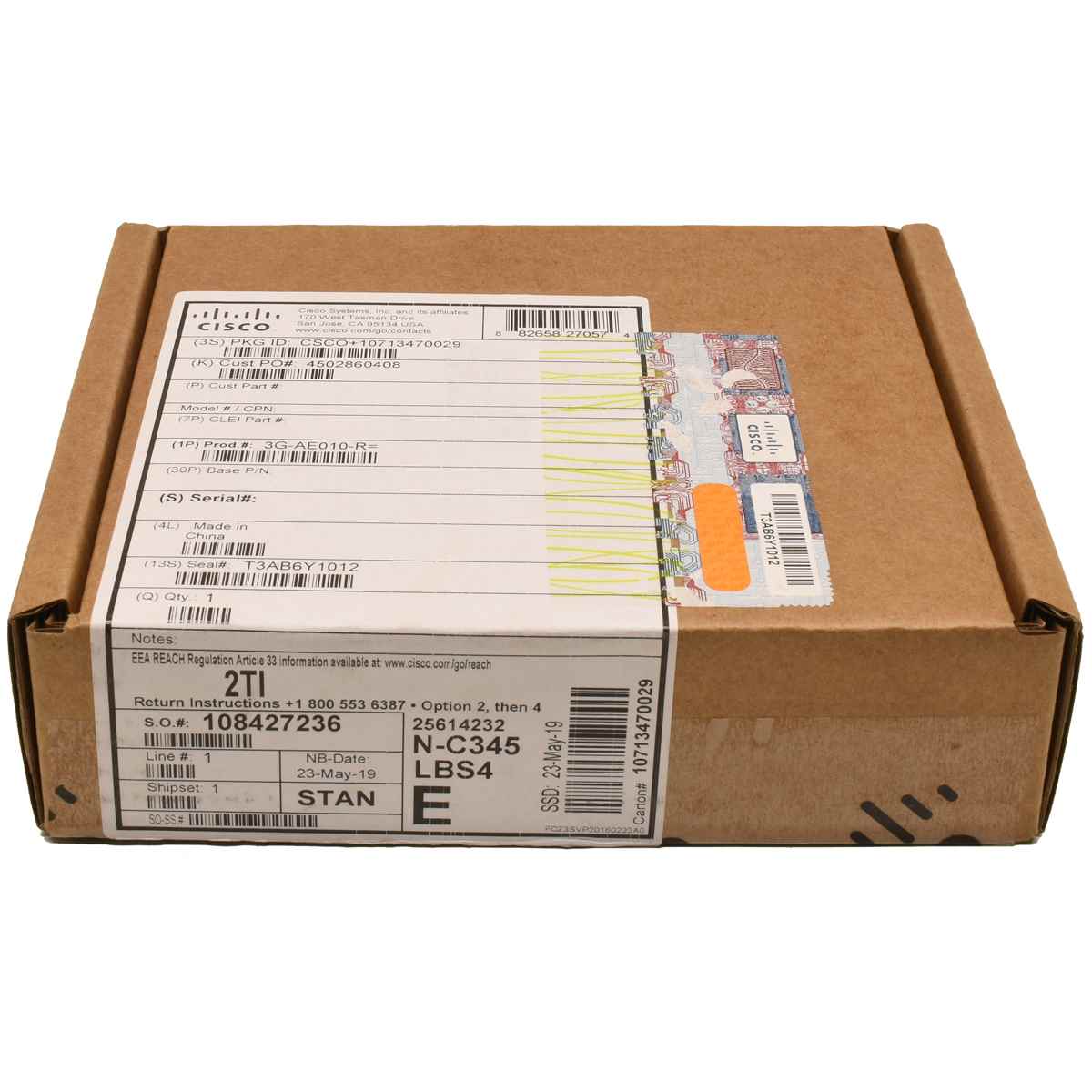 Cisco 3G-AE010-R SinglePort Antenna NEW / NEU Cisco 3G-AE010-R SinglePort Antenna NEW / NEU