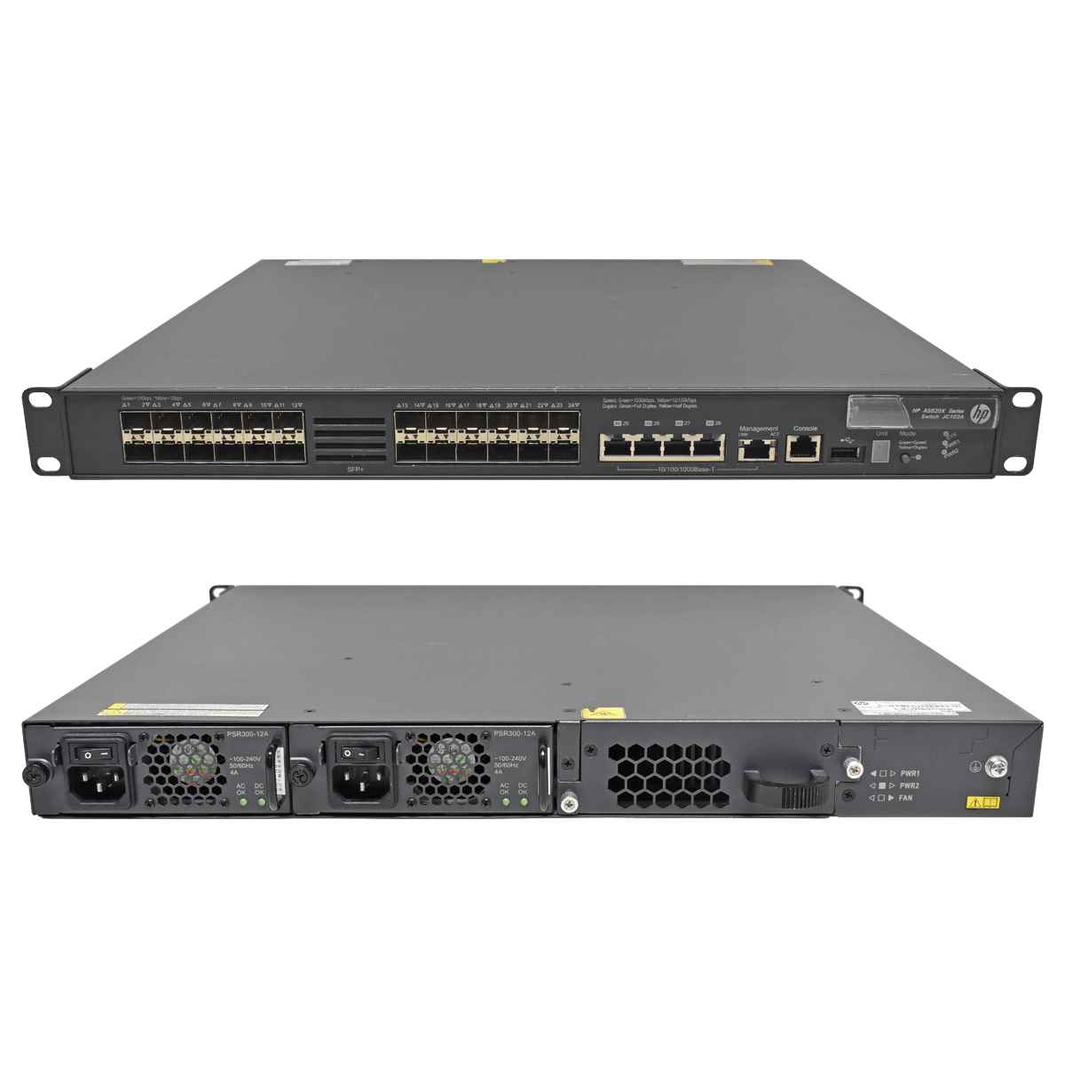 HP A5820X-24XG JC102A 24-Port 10G SFP+ Ethernet Switch 4x RJ-45
