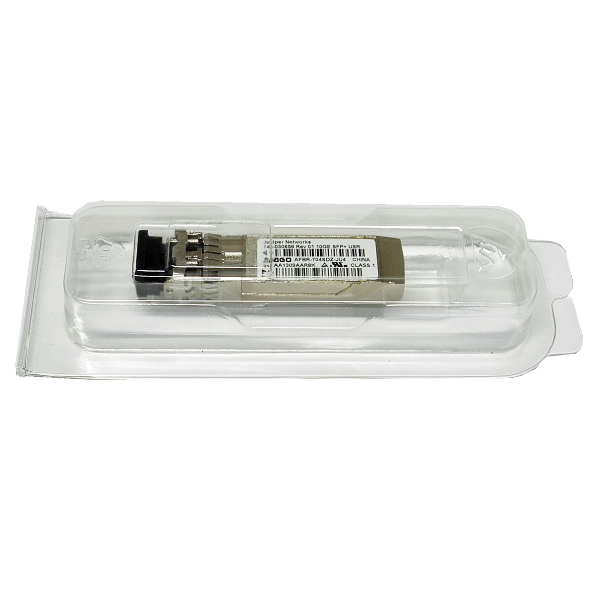 Juniper 740-030658 10GE SFP+ USR MMF 850nm 100 m FC Transceiver neu OVP Juniper 740-031851 1000Base-SX GbE MMF 850nm 550 m FC SFP Transceiver neu OVP