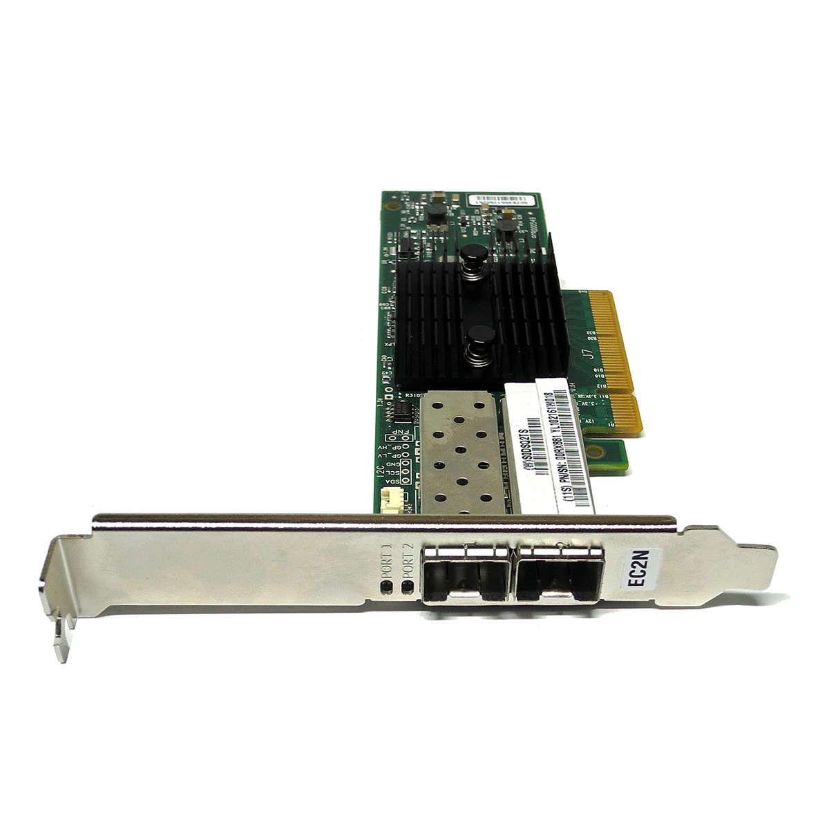 IBM-EC2N-Dual-Port-10Gb-PCIe-x8-FC-NIC-RoCE-Adapte-003.jpg IBM EC2N Dual-Port 10Gb PCIe x8 FC NIC&RoCE Adapter FP for Power8 System 00RX875