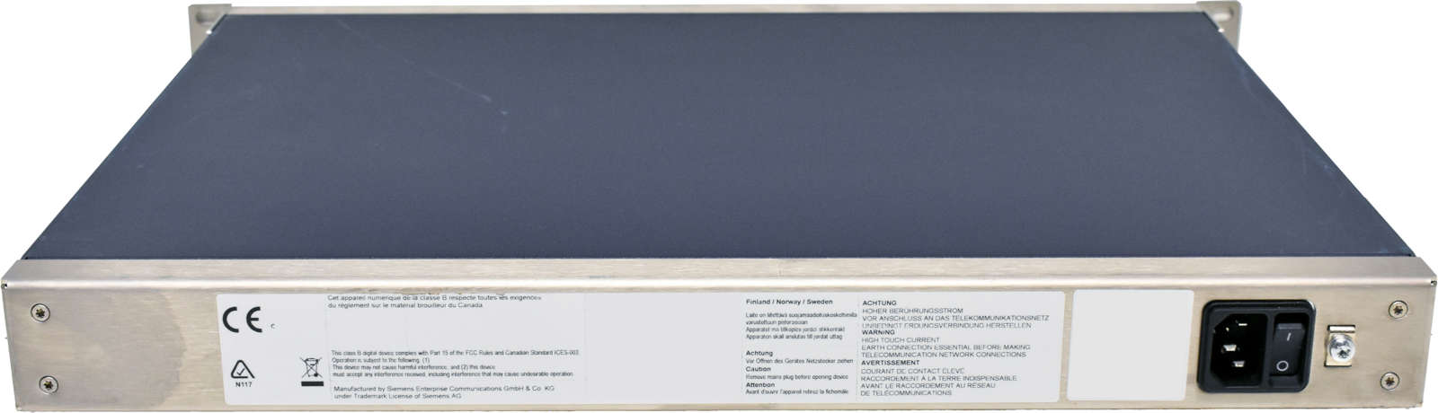 Siemens-HIPath-Access-SLC-S30807-U6648-X120-24-Por-002.jpg Unify OpenScape Access SLO S30807-U6648-X110 24-Port