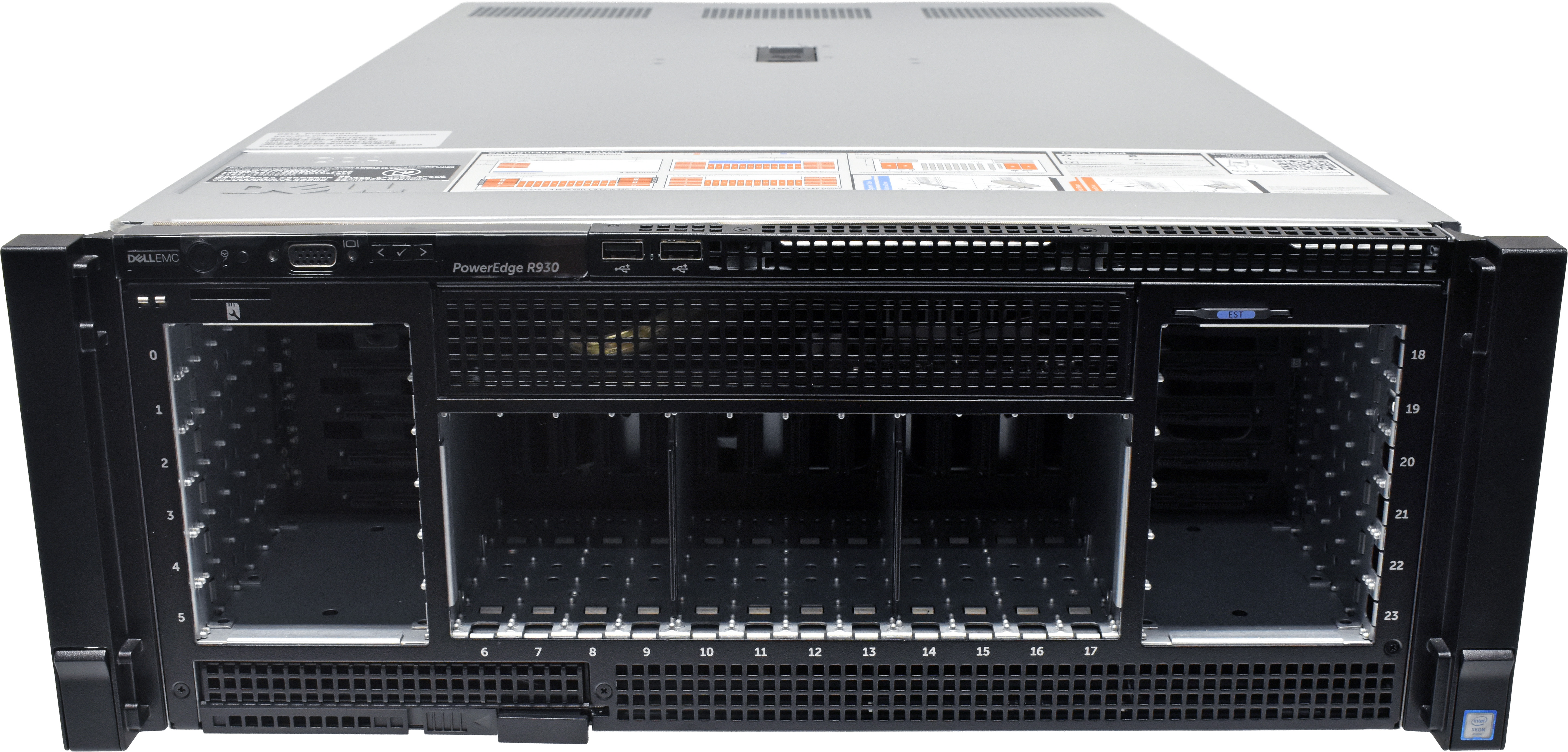 Dell PowerEdge R930 Server 4 x E7-8890 V3 18-Core 0 RAM PERC H730p 24 Bay 2,5"