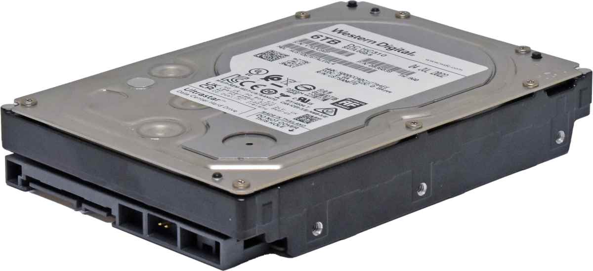 Western Digital 6TB 3,5 Zoll 7.2K 6G SATA HDD HUS726T6TALE6L4 0B36039