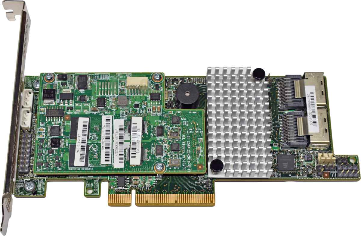 Cisco LSI UCS-RAID9271CV-8I V04 L3-25413-28A MR SAS 9271-8i FP + Cache Module + BBU