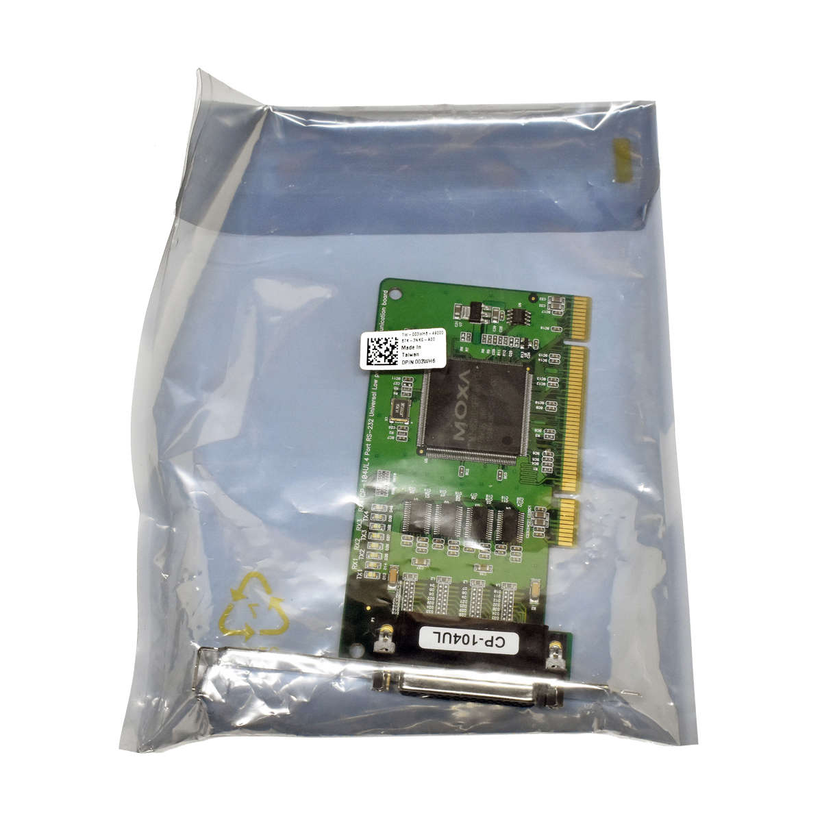 Dell 003WH6 CP-104UL 4-Port RS-232 PCI Serial Board FP