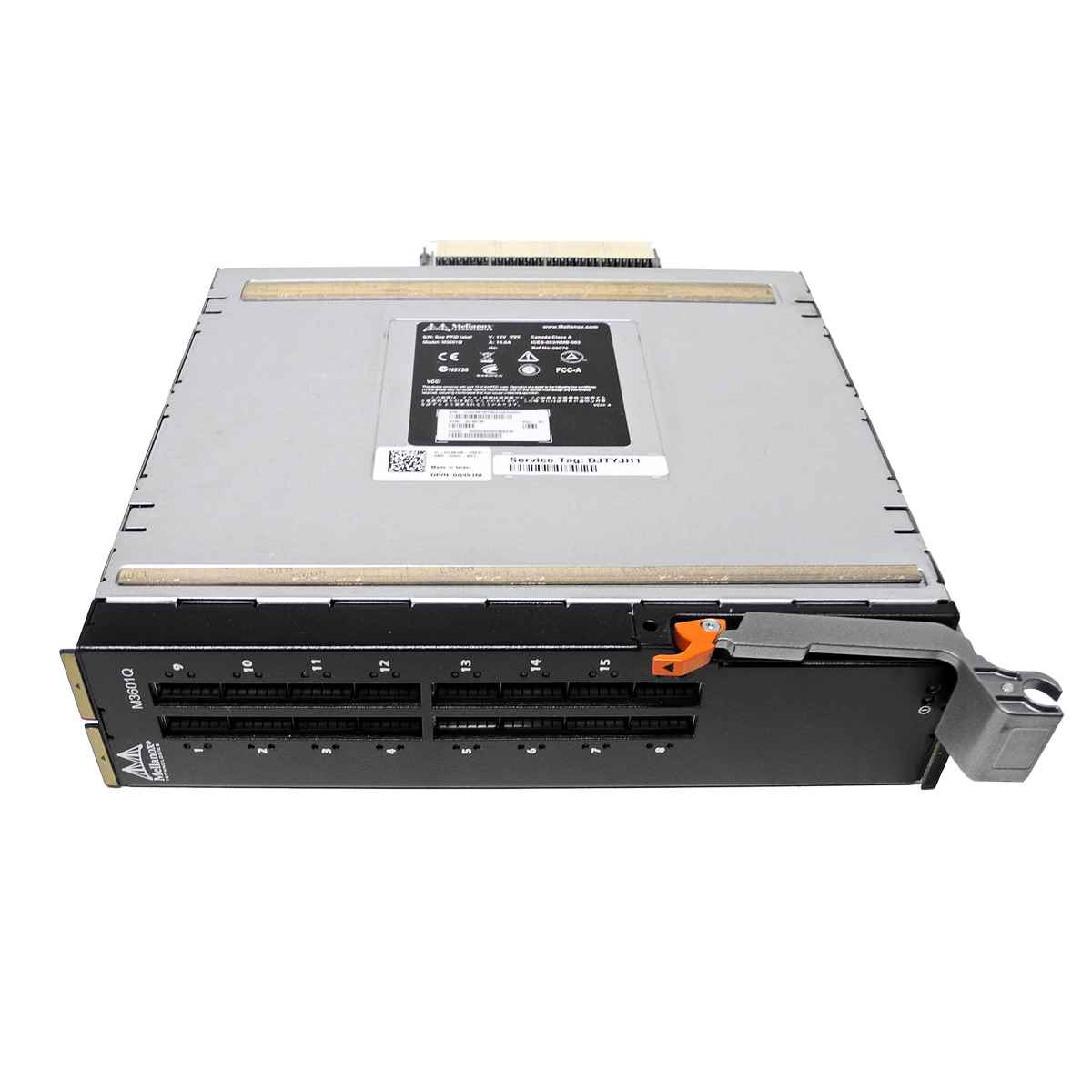 Dell Mellanox M3601Q 32-Port 40 Gb/s InfiniBand Blade Switch for M1000e 0G491M Dell Mellanox M3601Q 32-Port 40 Gb/s InfiniBand Blade Switch for M1000e 0G491M