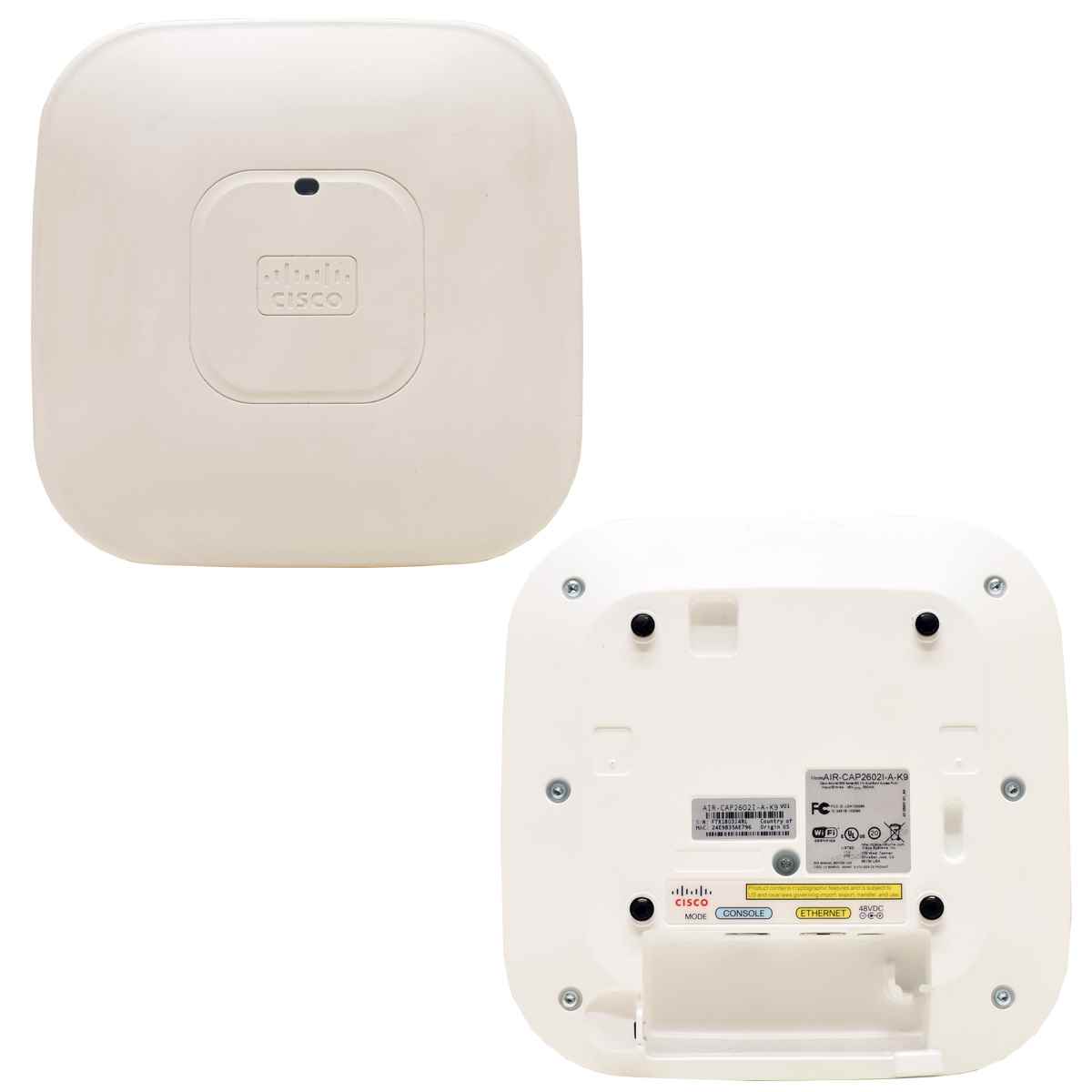 Cisco AIR-AP2602I-UXK9 Aironet RJ45 PoE IEEE 802.11n Dual Band Access Point Cisco AIR-AP2602I-UXK9 Aironet RJ45 PoE IEEE 802.11n Dual Band Access Point