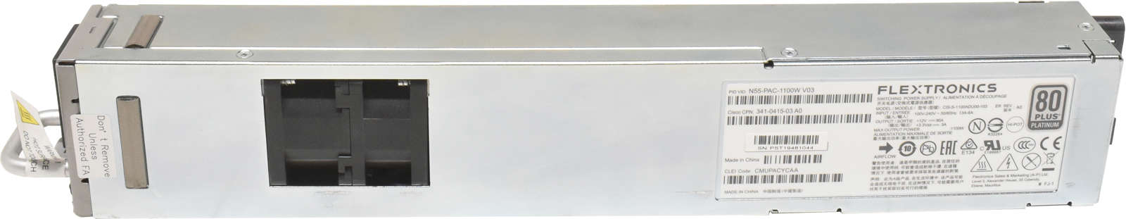 Cisco N55-PAC-1100W Netzeil / PSU 1100W für Nexus 5596UP 341-0415-01/03 CIS-S-1100ADU00-103