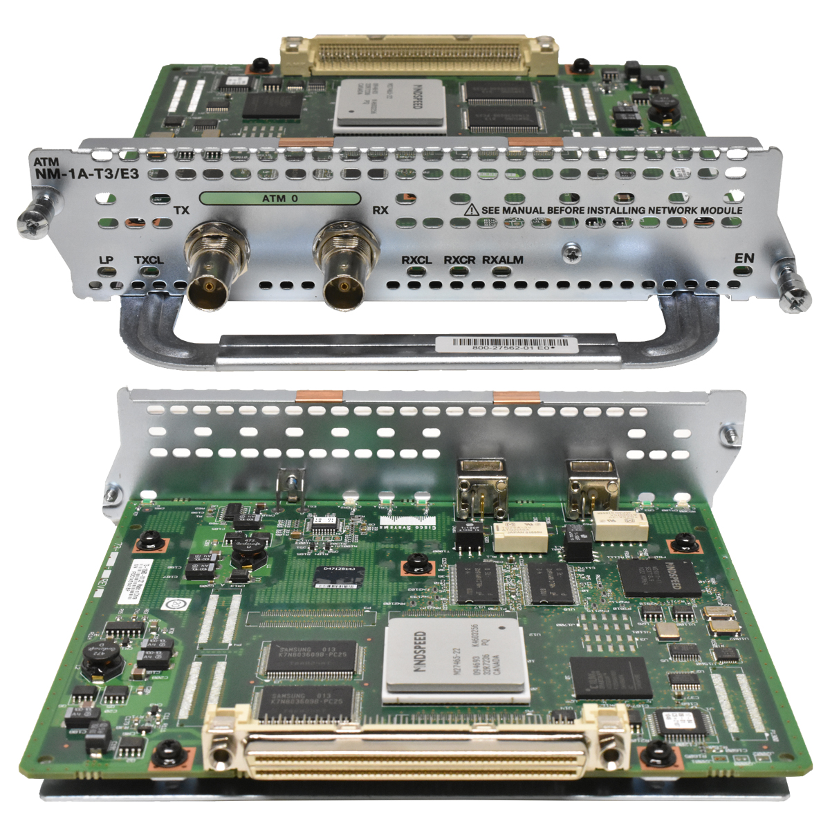 Cisco NM-1A-T3/E3 T3/E3 1 Port ATM Network Module for 2800 3800 3900 Cisco NM-1A-T3/E3 T3/E3 1 Port ATM Network Module for 2800 3800 3900