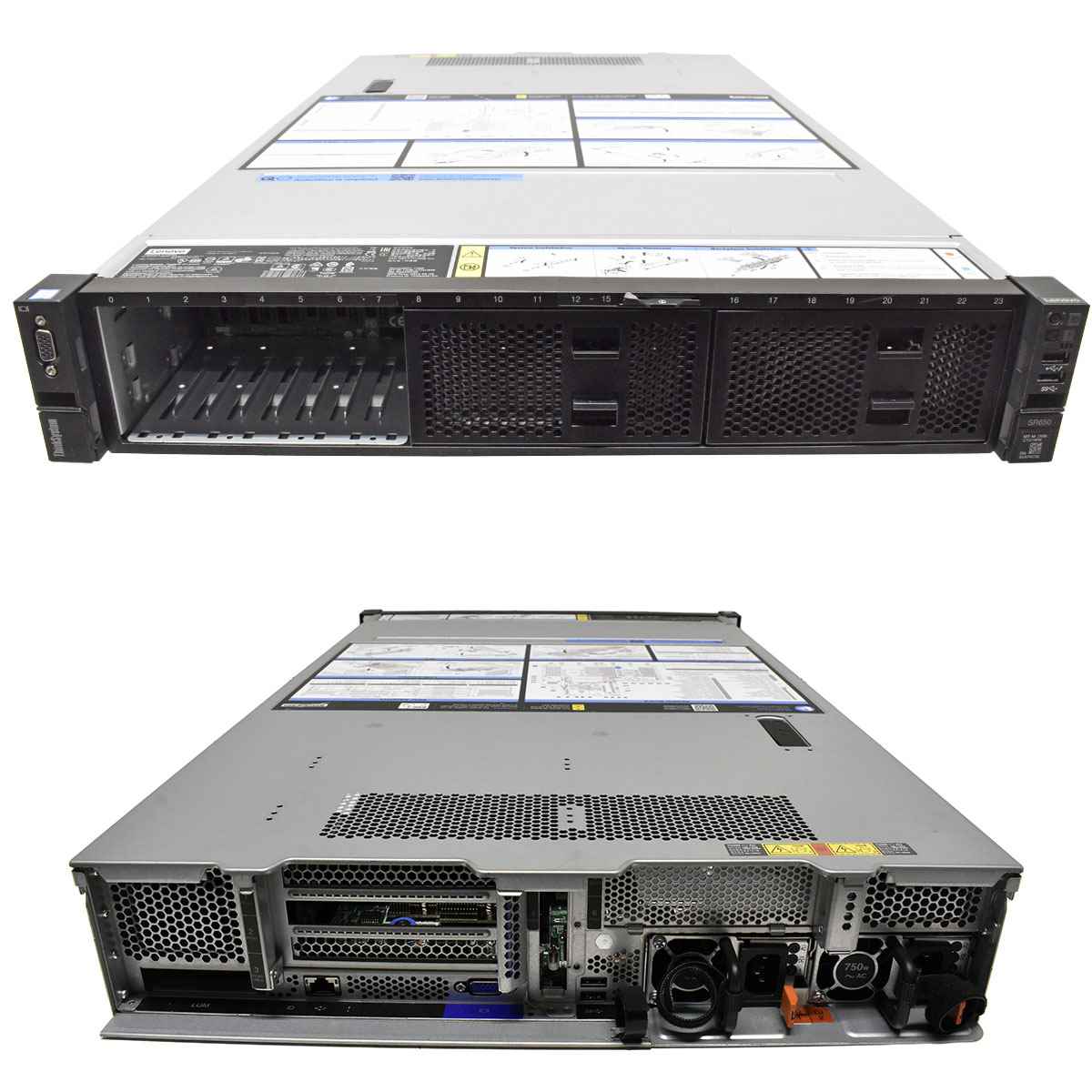 Lenovo ThinkSystem SR650 ohne CPU 0GB PC4 930-8i 8x SFF 2,5" Lenovo ThinkSystem SR650 ohne CPU 0GB PC4 930-8i 8x SFF 2,5"