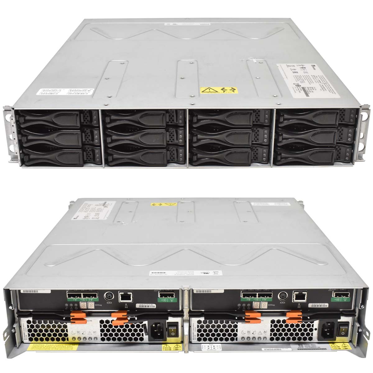 NetApp DE1600 E5512 Expansion 12x 6TB HDD Bay 2x Controller E-X30030A-R6 NetApp DE1600 E5512 Expansion 12x 6TB HDD Bay 2x Controller E-X30030A-R6