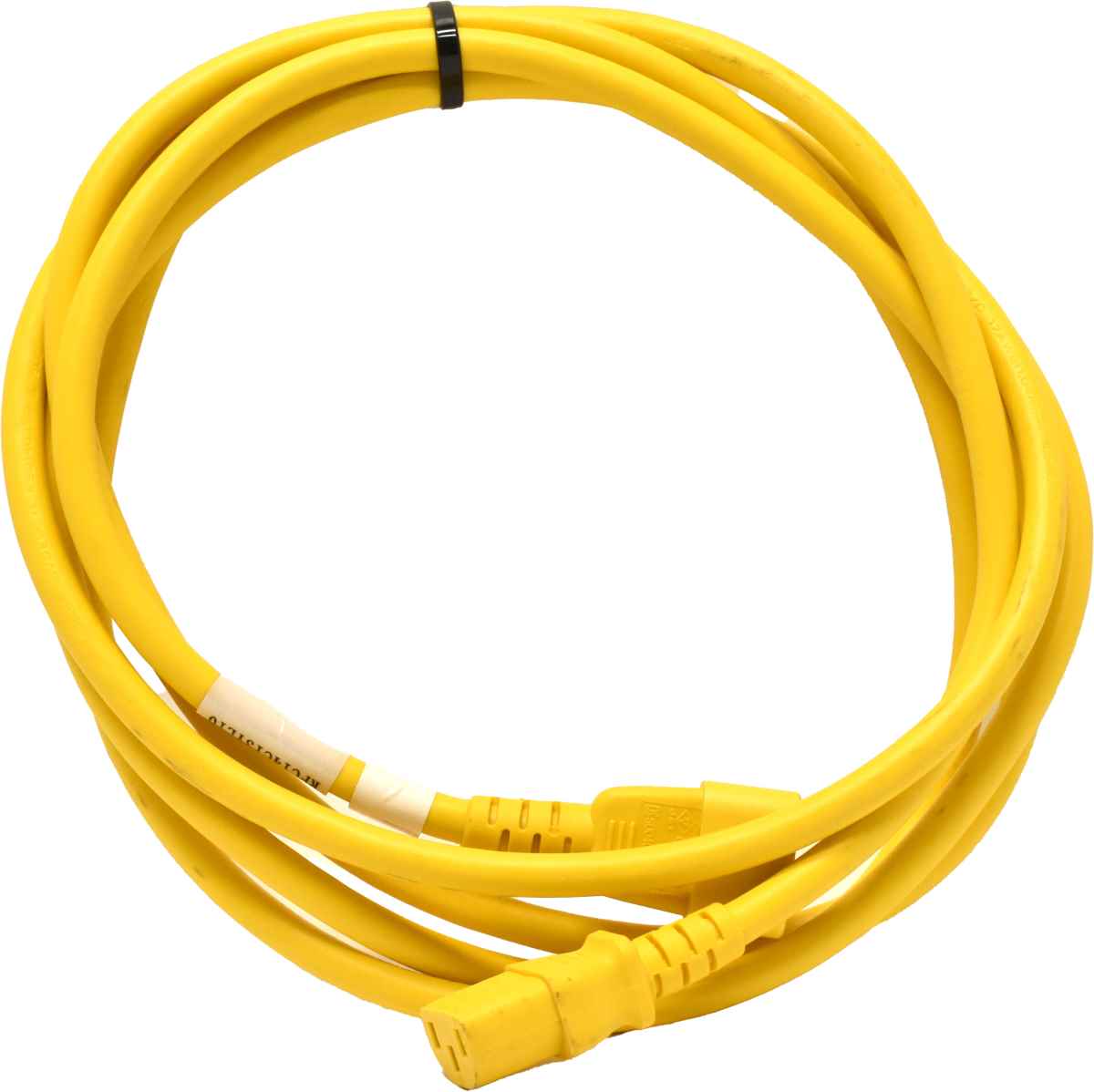 100x Yung Netzkabel C14 Power Kabel -GELB 3m 10A 250V Verlängerung RPC14C13YL10