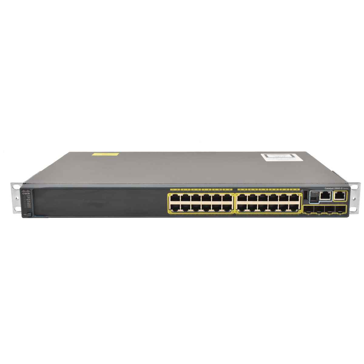 Cisco Catalyst WS-C2960S-24TS-L 24-Port Gigabit Ethernet Switch + 4 x SFP Cisco Catalyst WS-C2960S-24TS-L 24-Port Gigabit Ethernet Switch + 4 x SFP