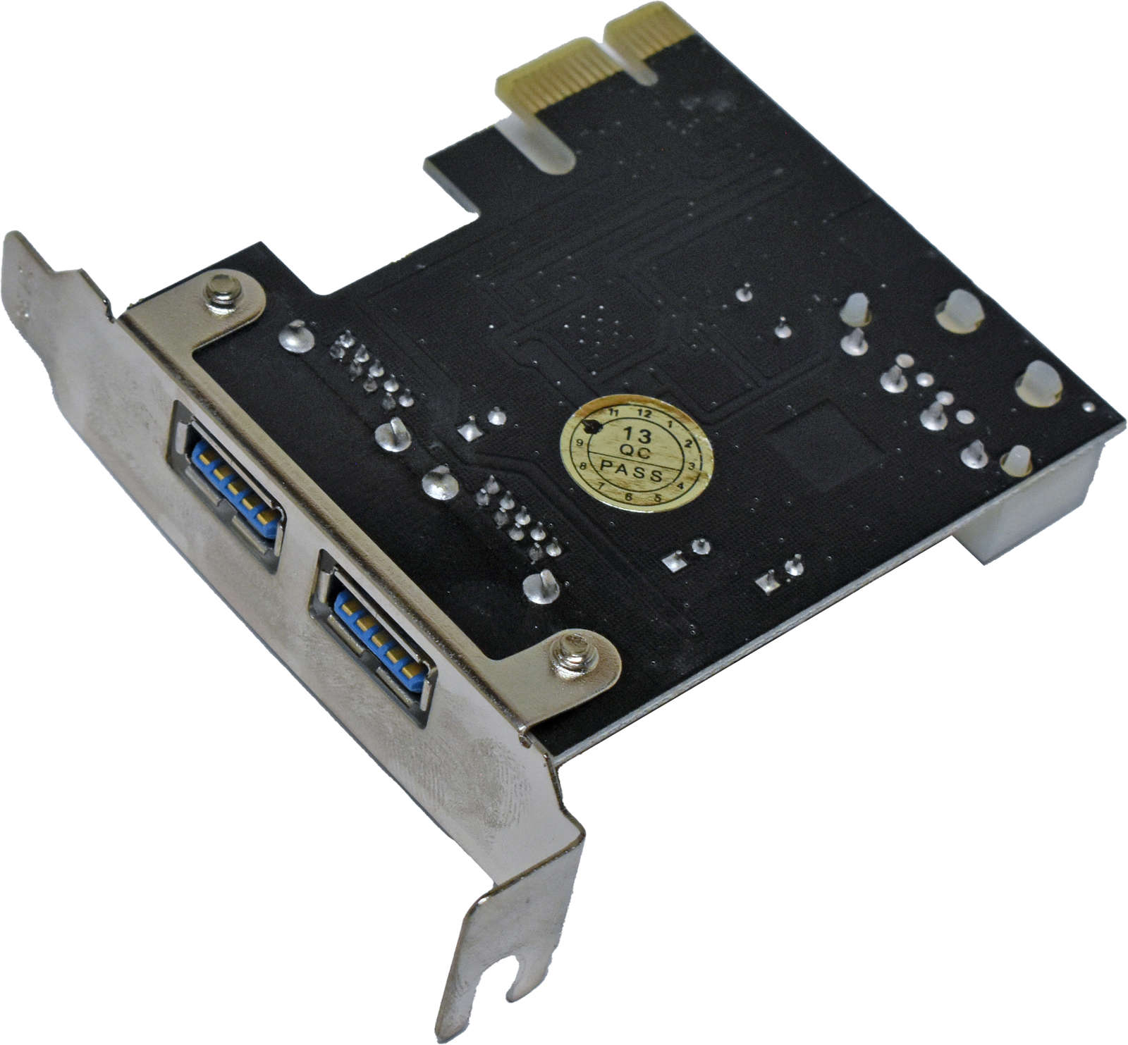 Universal 2-Port PCI-E USB 3.0 Controller Card Low Profile