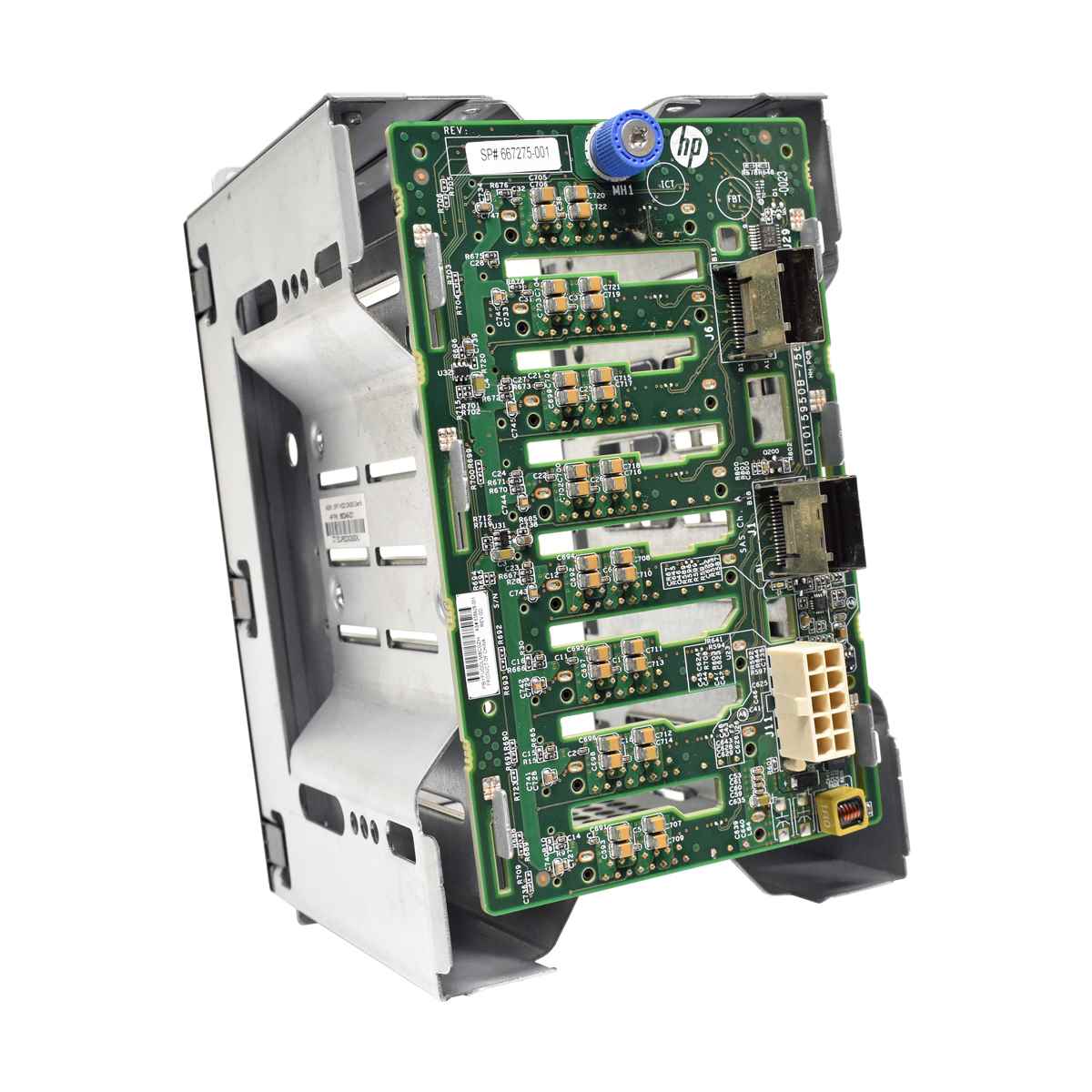 HP Backplane 8x 2,5" HDD Drive Cage + Cable 660348-001 for ProLiant ML350P G8 HP Backplane 8x 2,5" HDD Drive Cage + Cable 660348-001 for ProLiant ML350P G8