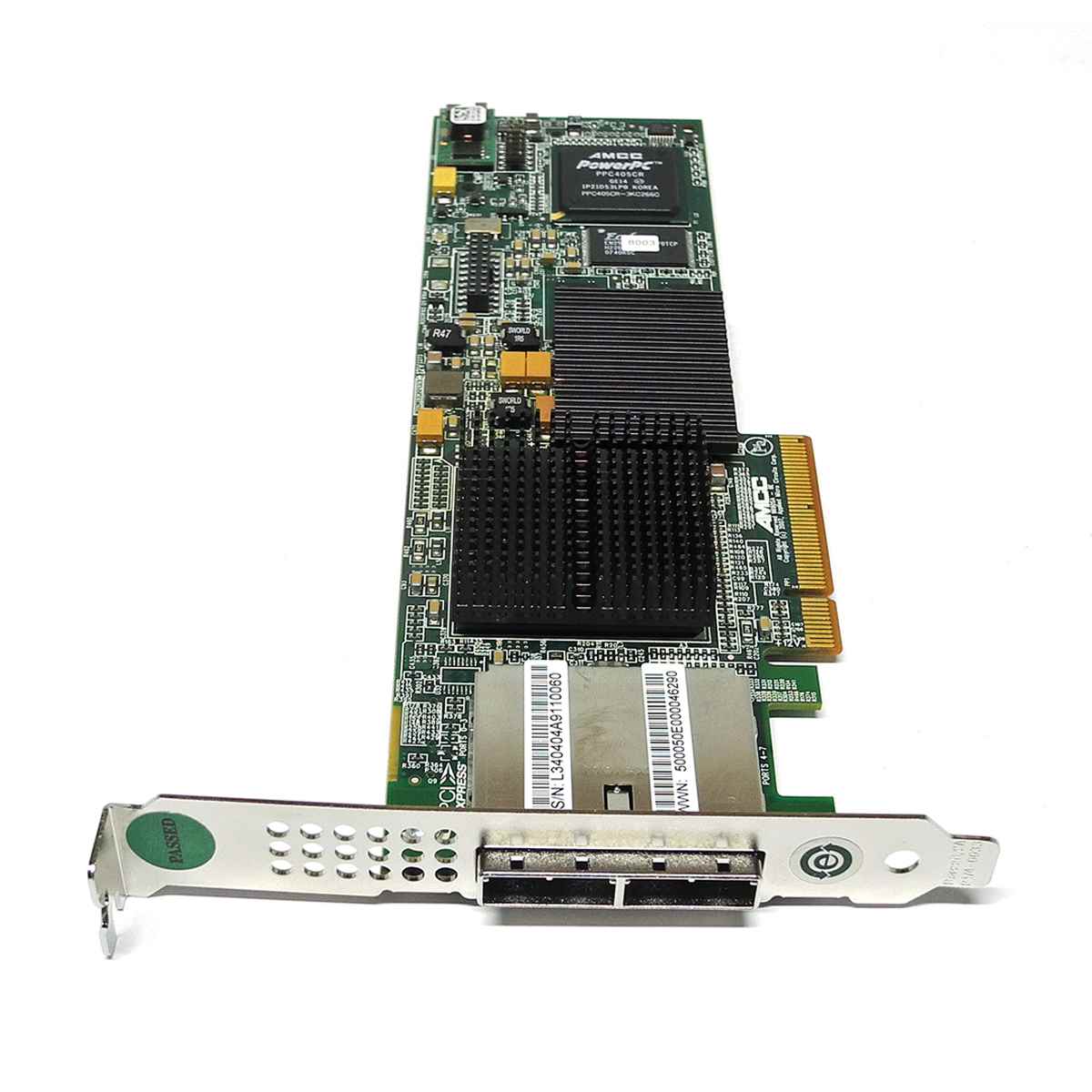 AMCC 3ware 9690SA-8E SAS/SATA RAID Controller 700-3404-01N FP Bracket AMCC 3ware 9690SA-8E SAS/SATA RAID Controller 700-3404-01N FP Bracket