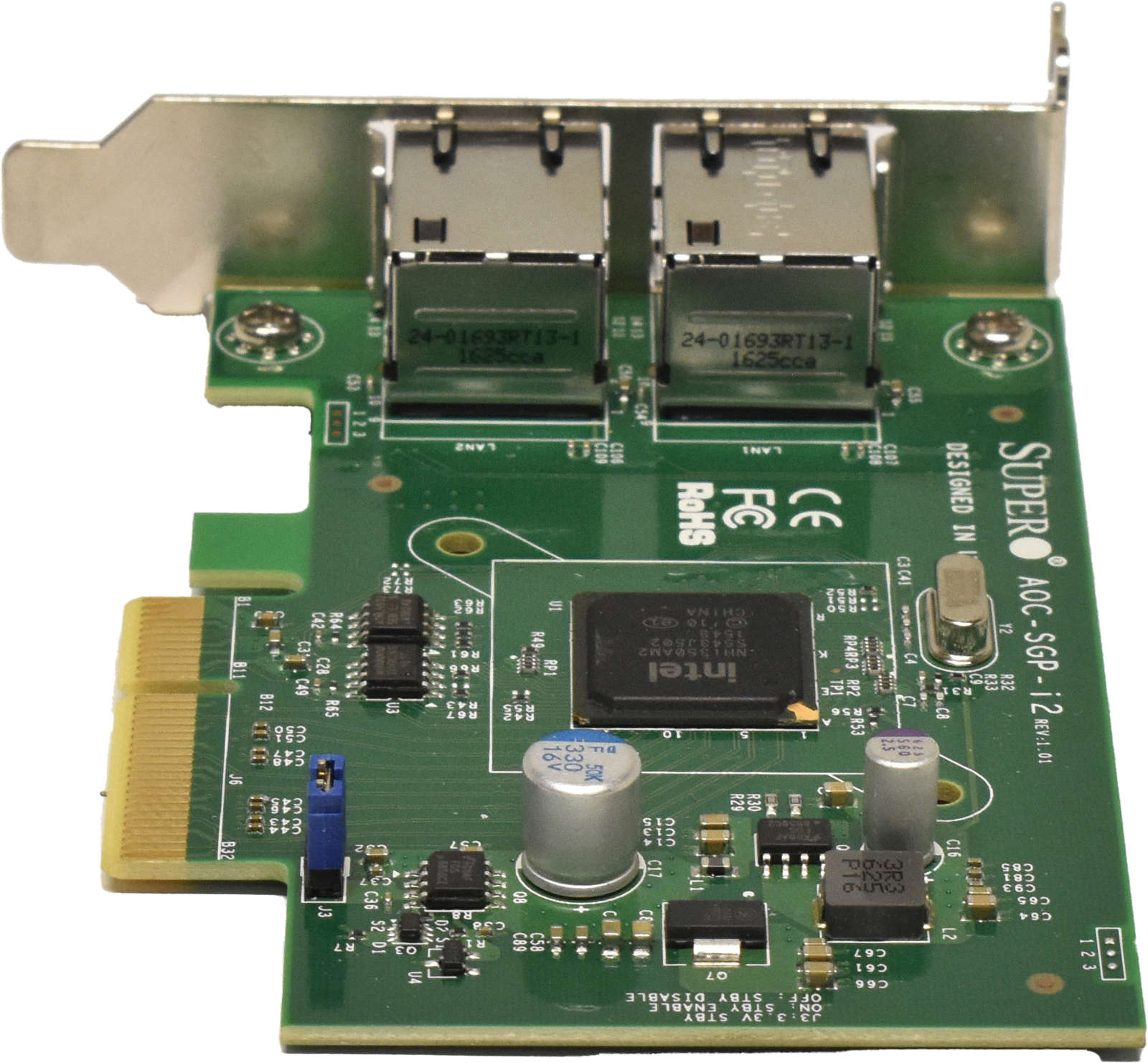 SUPERMICRO-AOC-SGP--i2-Dual-Port-PCIe-x4-Gigabit-E-005.jpg SUPERMICRO AOC-SGP- i2 Dual-Port PCIe x4 Gigabit Ethernet Network Adapter LP