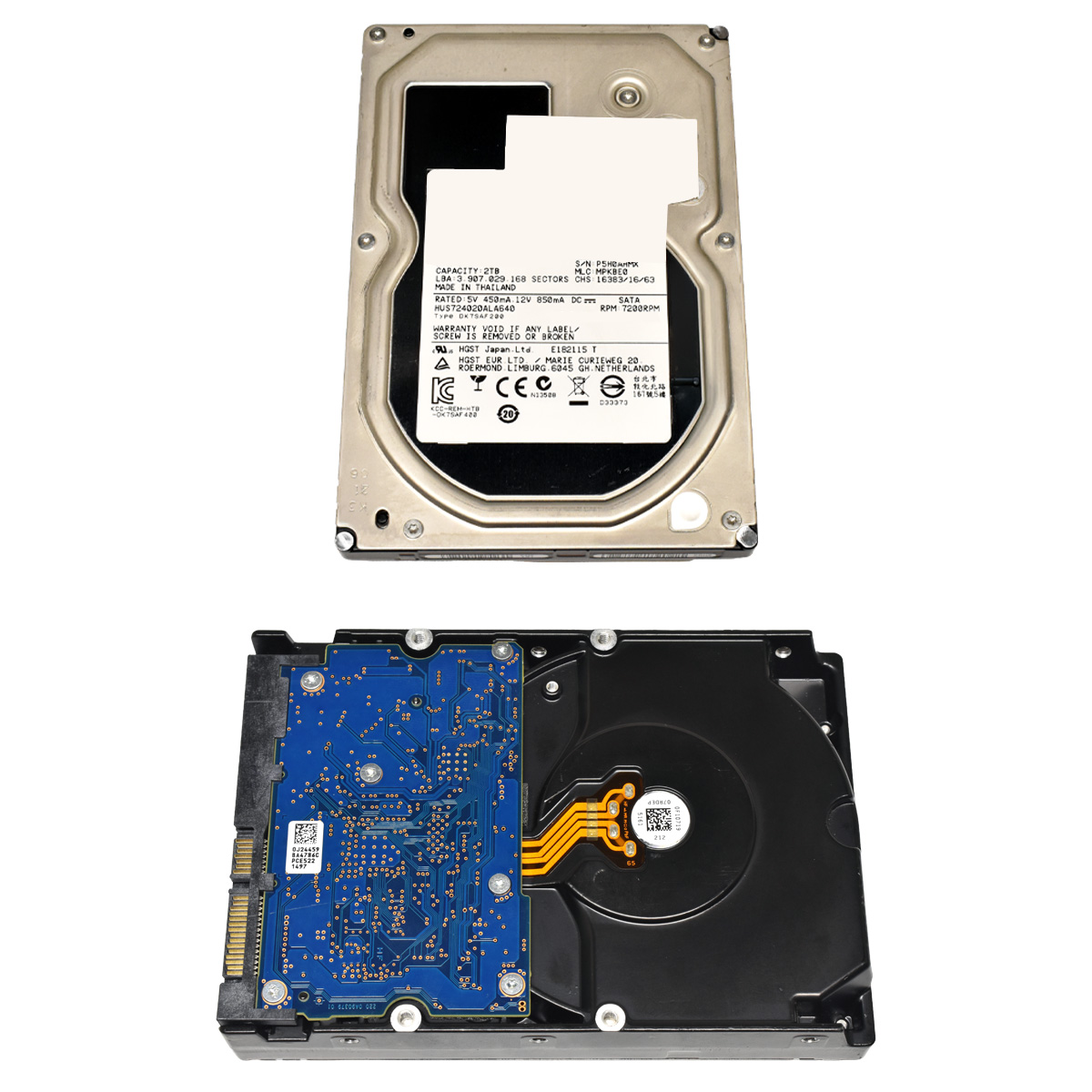 HGST HUS724020ALA640_5.jpg HGST 2TB 3.5" 7.2K 3G SATA HDD HUS724020ALA640 512 Bytes