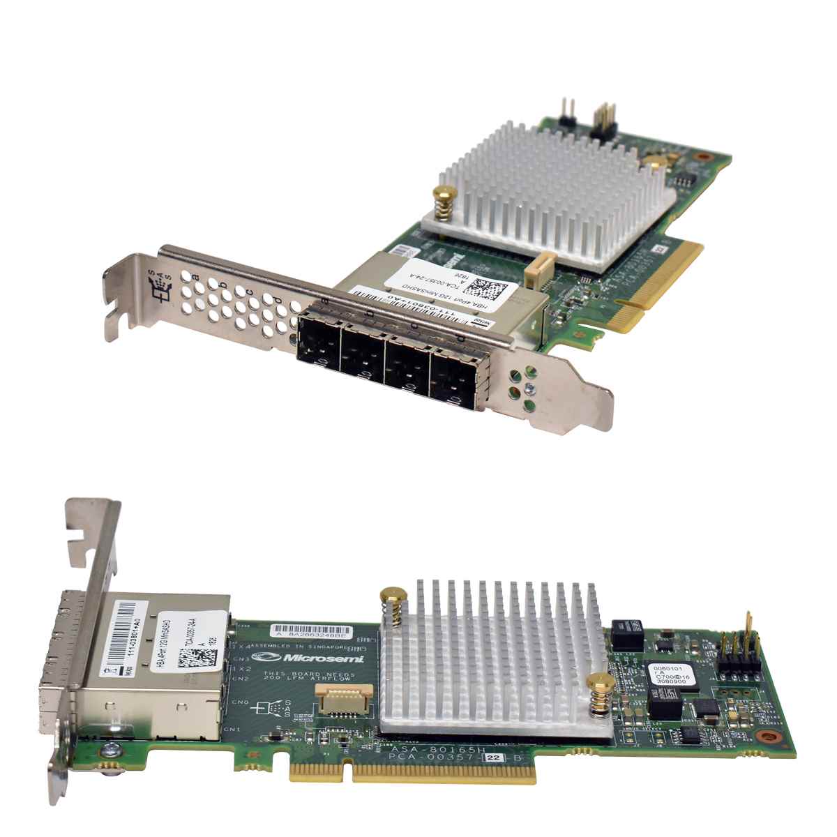 NetApp TCA-00357-24-A HBA 4Port 12G SFF-8644 Host Bus Adapter DL360, DL380,DL385,DL580 G10 FP