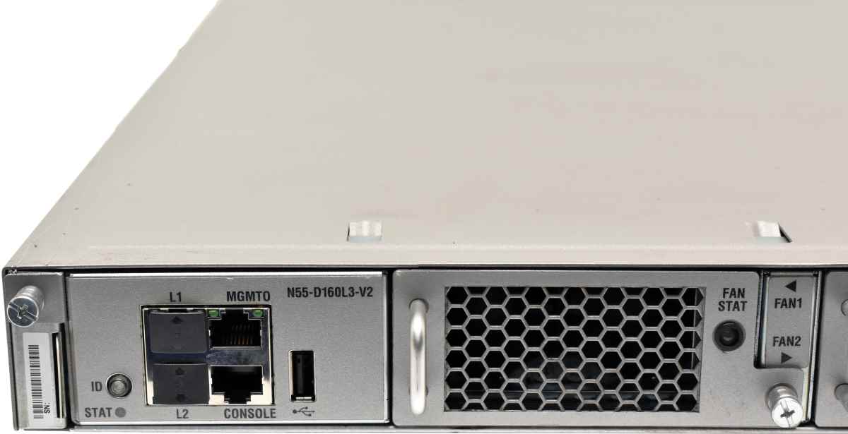 Cisco Nexus N5K-C5548UP 68-4157-01 32-Port 10G SFP+ Ethernet Switch + Mounting Brackets Cisco Nexus N5K-C5548UP 68-4157-01 32-Port 10G SFP+ Ethernet Switch +15 Mini GBICs