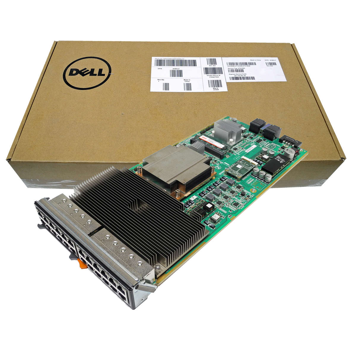 Dell-24-Port-1-10-Gigabit-Ethernet-Base-T-RJ-45-Li-001.jpg Dell 24-Port 1/10 Gigabit Ethernet Base-T RJ-45 Line Card für C9010 Switch neu 0KWHJT