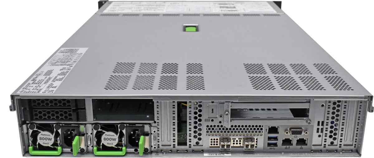 Fujitsu RX2540 M4 Server 2x Silver 4110 8-Core 2.10GHz 128GB RAM 26x SFF 2,5 Fujitsu RX2540 M4 Server 2x Silver 4110 8-Core 2.10GHz 128GB RAM 26x SFF 2,5
