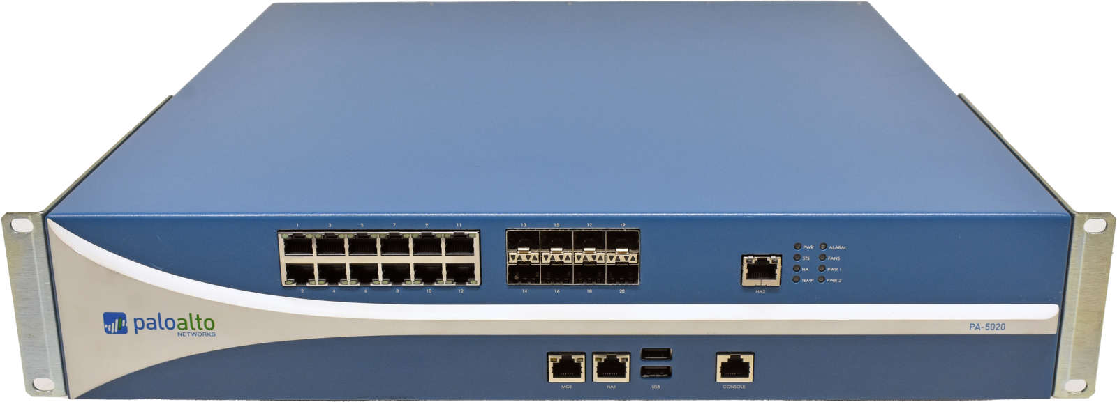 Palo-Alto-PA-5020-750-000025-00J-12-Port-RJ-45-GE-001.jpg Palo Alto PA-5020 750-000025-00J 12-Port RJ-45 GE Firewall 8x 1G SFP +240GB SSD