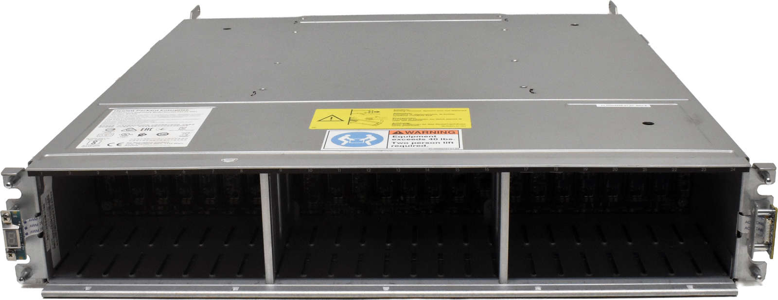 HP MSA 1050 SAN Storage Q2R21A 2x 12G Controller 880096-001 24x SFF 2.5 Rail Kit