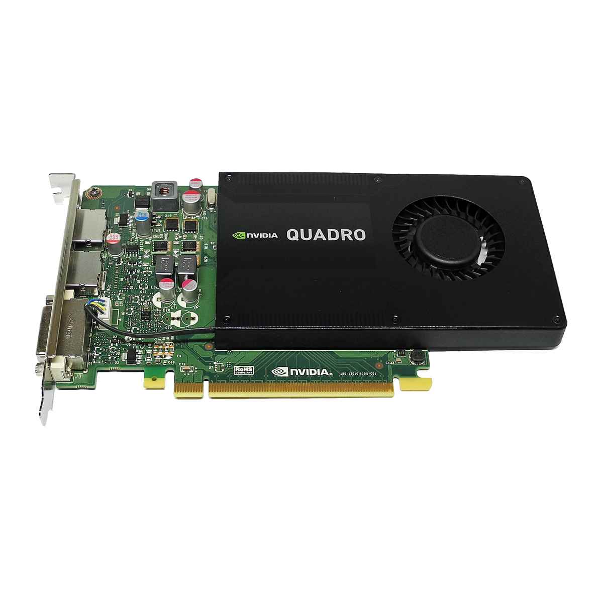 HP NVIDIA QUADRO K2200 Grafikkarte GM107 GPU 4GB GDDR5 764899-001 2x D-Port DVI HP NVIDIA QUADRO K2200 Grafikkarte GM107 GPU 4GB GDDR5 764899-001 2x D-Port DVI