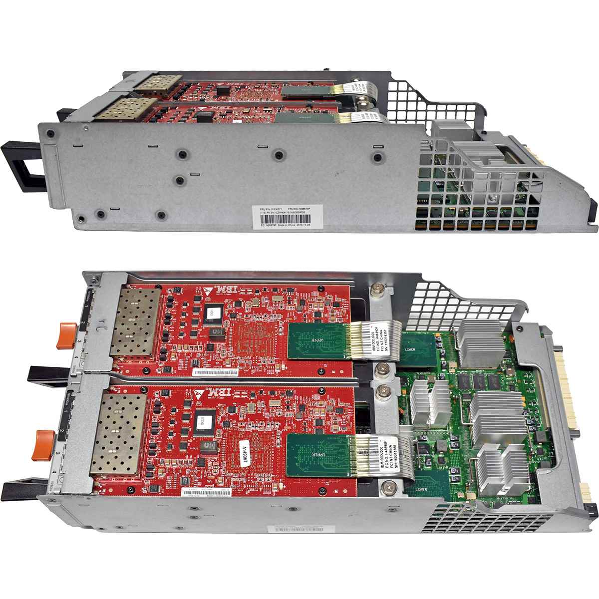 IBM FlashSystem V900 840 9000 Network Controller Module 01EK201 00DHXX7 2x 0DH919 8GB RAM