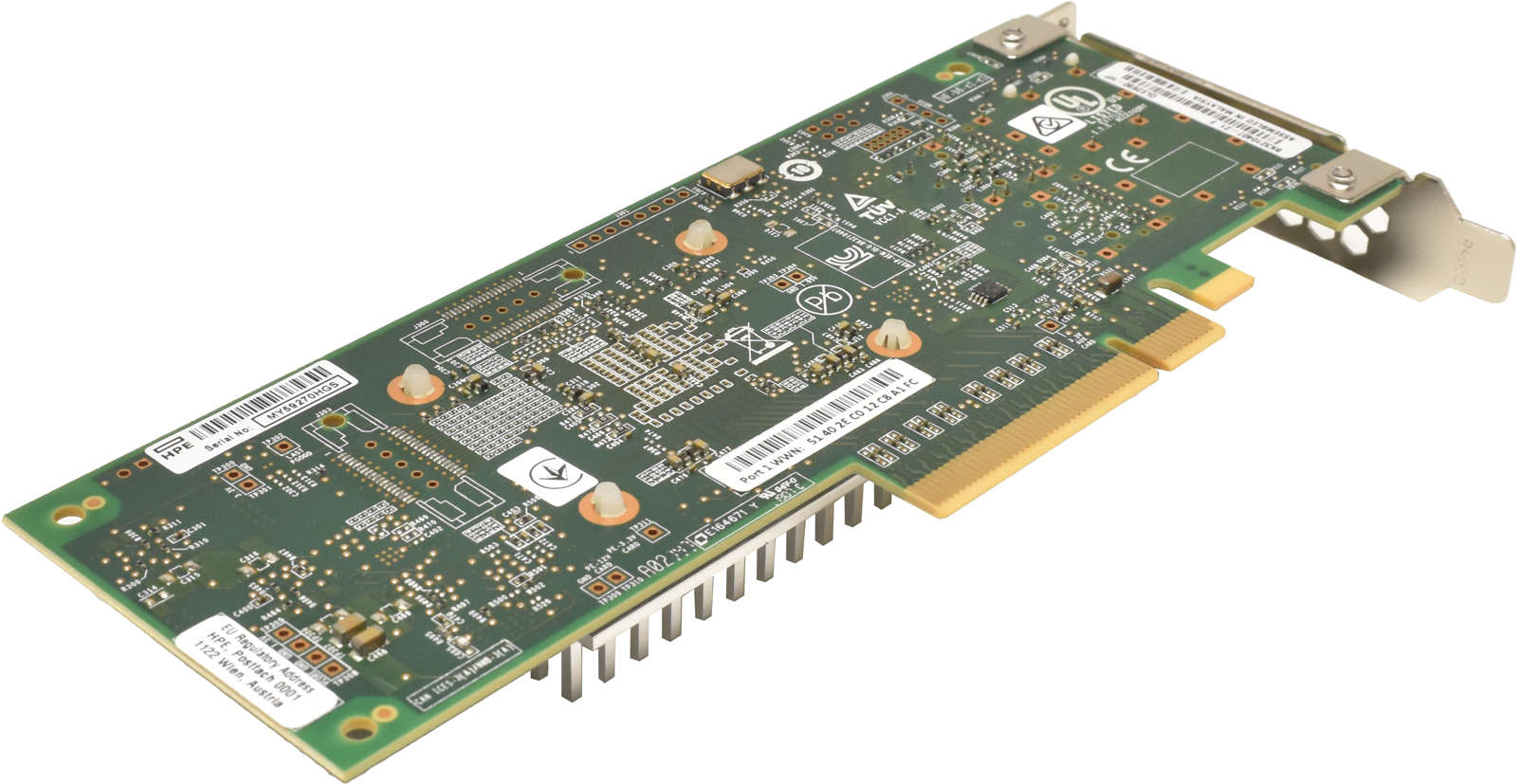 HP-Enterprise-StoreFabric-853010-001-SN1100Q-16Gb-005.jpg HP Enterprise StoreFabric 853010-001 SN1100Q 16Gb 1-Port PCIe3 Fibre Channel HBA LP