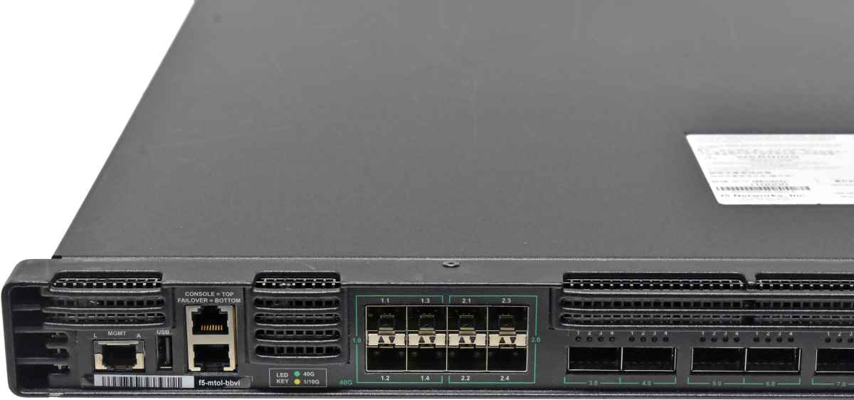 F5 Networks BIG-IP 10000 Series i10600/i10800 Local Traffic Manager 1x Intel Xeon E5-1660 v4 128GB RAM no HDD no OS
