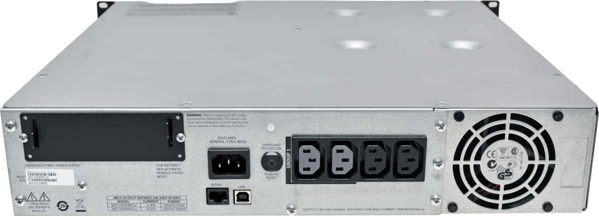 APC Smart UPS SMT1500RMI2U 1500VA 2HE USV no Batteries no Front Bezel