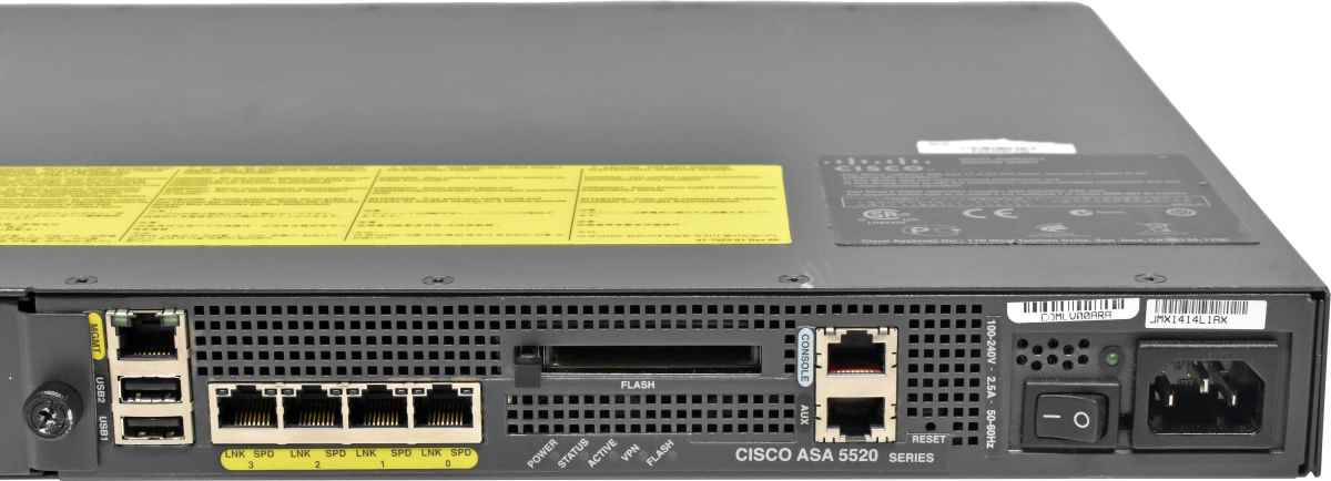 Cisco ASA 5520 Adaptive Security Appliance 68-2137-10 no Mounting Brackets Cisco ASA 5520 Adaptive Security Appliance 68-2137-10 no Mounting Brackets