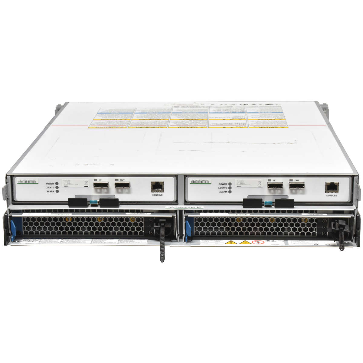 Hitachi-Drive-Box-DF-F850-DBS-24x-SFF-2-5-2x-I-O-C-003.jpg Hitachi Drive Box DF-F850-DBS 24x SFF 2,5" 2x I/O Card DBMS6 3285196-A 2x PSW 2U