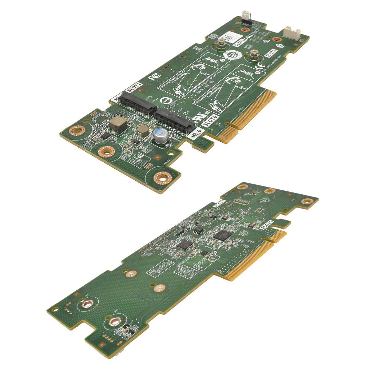 Dell 061F54 BOSS SSD Adapter Card PCI-Express x8 to 2x M.2 2280 SSD Slots ohne Bracket Dell 061F54 BOSS SSD Adapter Card PCI-Express x8 to 2x M.2 2280 SSD Slots ohne Bracket