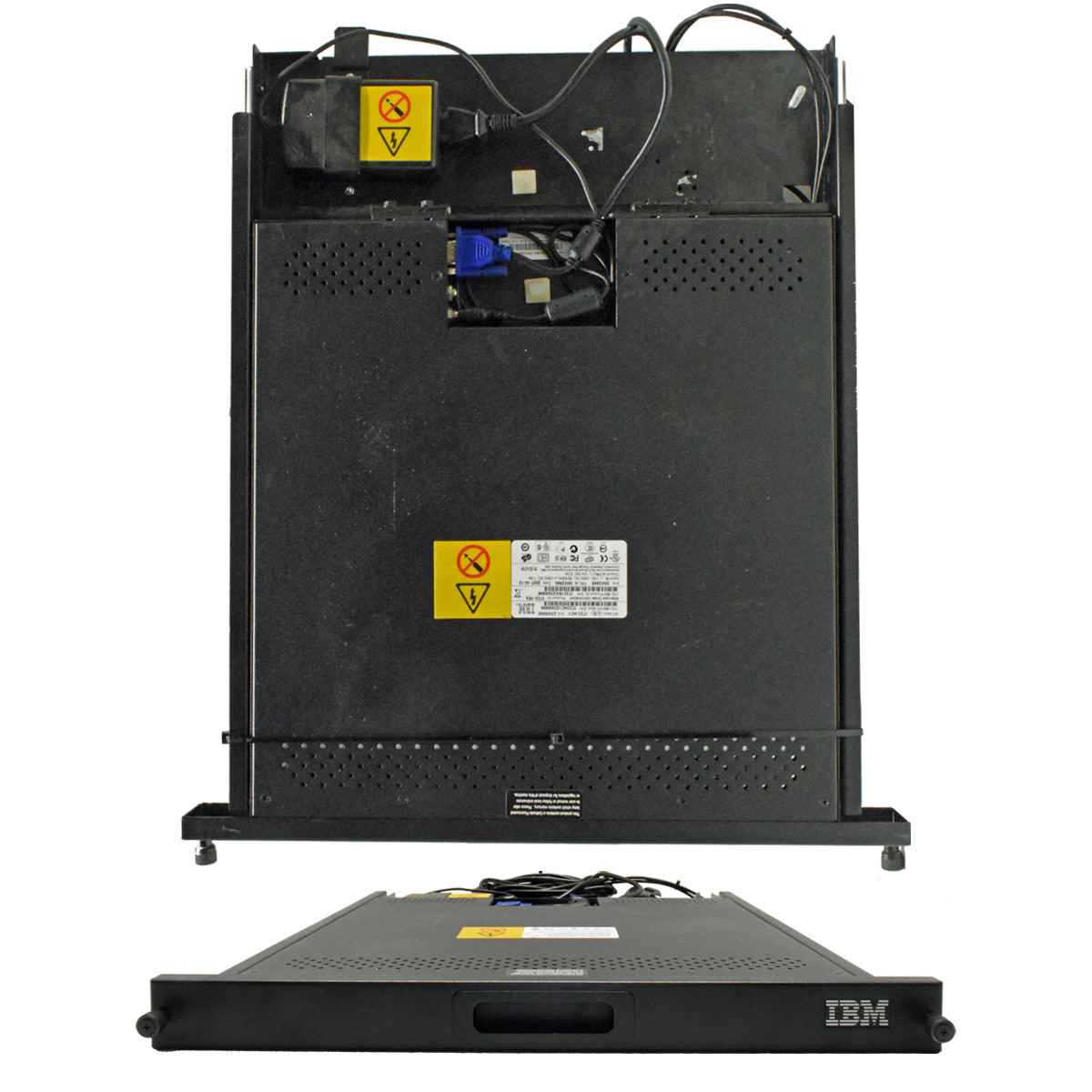 IBM 1723-RX1 17 Zoll Flat Panel KVM-Console QWERTZ SK8845 Keyboard 39M2965