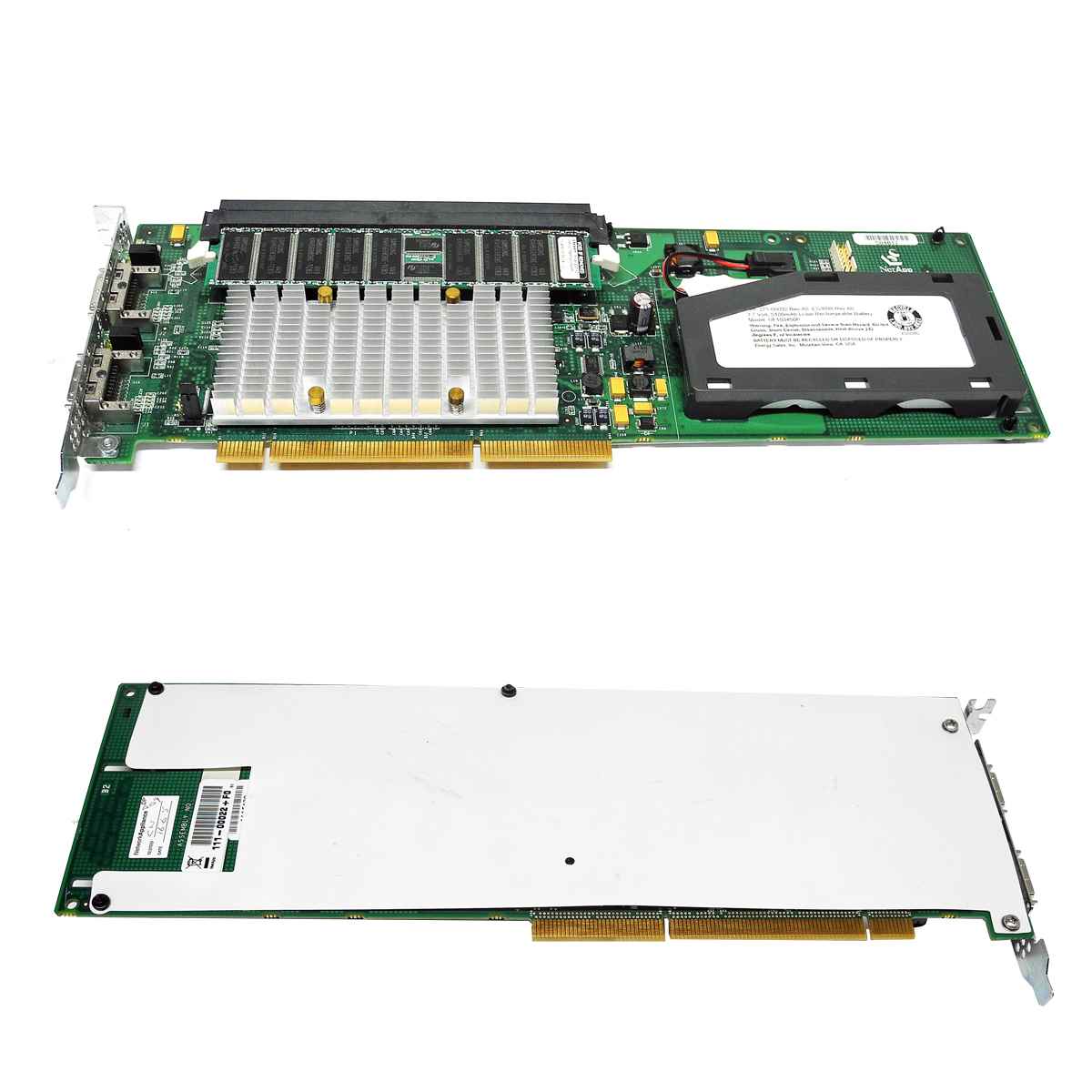 NetApp X3148-R5 NVRAM5 InfiniBand PCI-X Controller Card 111-00022+F0 NetApp X3148-R5 NVRAM5 InfiniBand PCI-X Controller Card 111-00022+F0