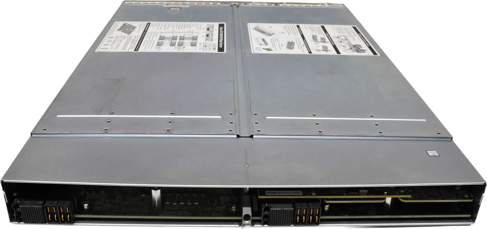 Cisco UCS B480 M5 Blade Server 4x Heatsink UCS-VIC-M83-8P V02 UCSB-MLOM-40G-03 V04