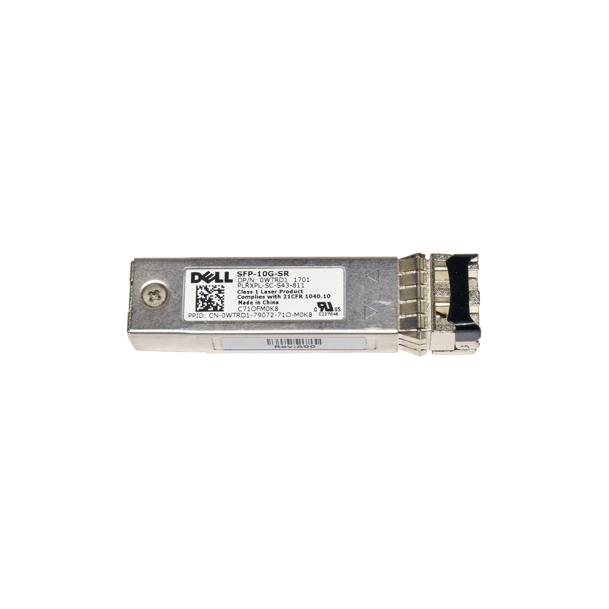 Dell SFP-10G-SR 0WTRD1 PLRXPL-SC-S43-811 10G 850nm Mini GBIC SFP+ Transceiver Dell SFP-10G-SR 0WTRD1 PLRXPL-SC-S43-811 10G 850nm Mini GBIC SFP+ Transceiver