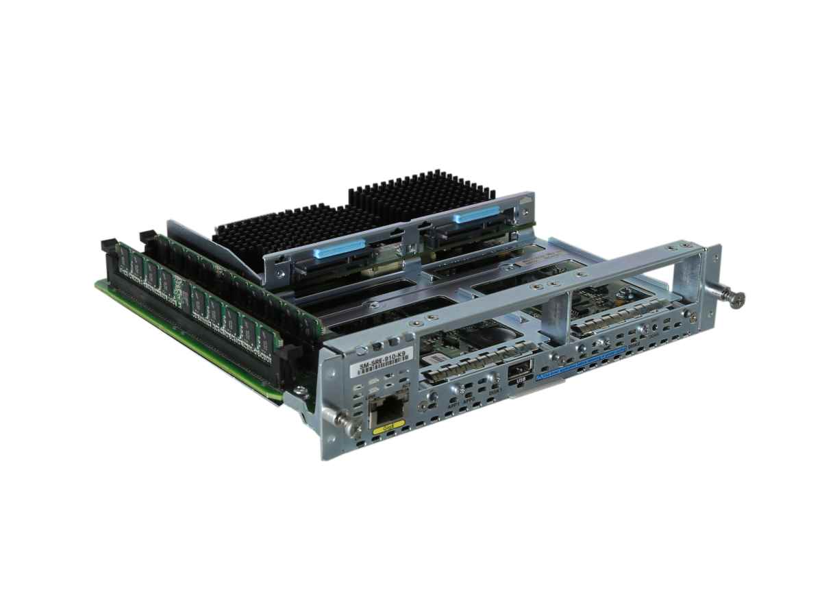 Cisco SRE Service Module SM-SRE-910-K9 4GB RAM CPU no HDDs 800-35252-01 Cisco SRE Service Module SM-SRE-910-K9 4GB RAM CPU no HDDs 800-35252-01