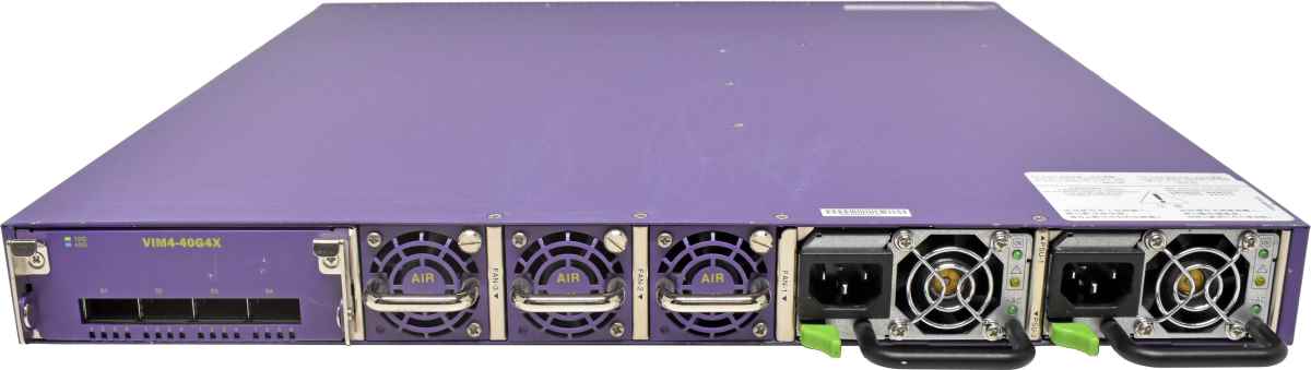 Extreme Summit X670V-48x-BF 17102 48-Port SFP+ 10GE Switch +VIM4 Module Extreme Summit X670V-48x-BF 17102 48-Port SFP+ 10GE Switch +VIM4 Module