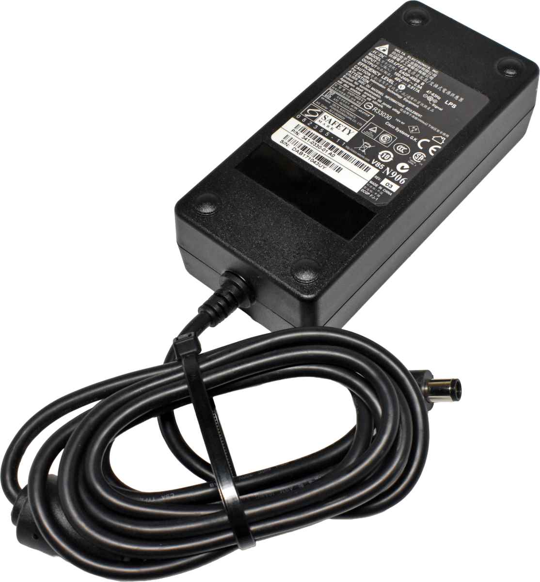Cisco Delta EADP-48EB B 341-0330-01 48 V 0.917 A AC/DC Adapter +Power Cord Cisco Delta EADP-48EB B 341-0330-01 48 V 0.917 A AC/DC Adapter +Power Cord