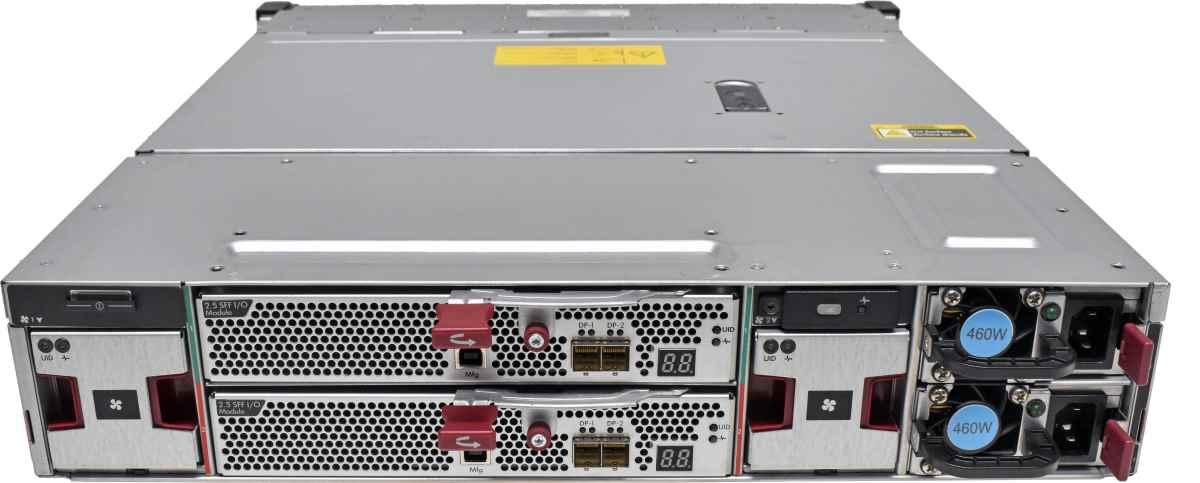 HP Enterprise D3710 SFF Enclosure Q1J10-63003 25x 2,5 Zoll Backplane 2x I/O Controller 2x PSU HP Enterprise D3710 SFF Enclosure Q1J10-63003 25x 2,5 Zoll Backplane 2x I/O Controller 2x PSU